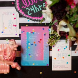 Kate Alison Photography Queer Pink LGBTQ Brooklyn Styled Shoot OBB 37 - Hot pink carnival meets rainbows & tulle at this Brooklyn vow renewal Kate Alison Photography Queer Pink LGBTQ Brooklyn Styled Shoot OBB 37