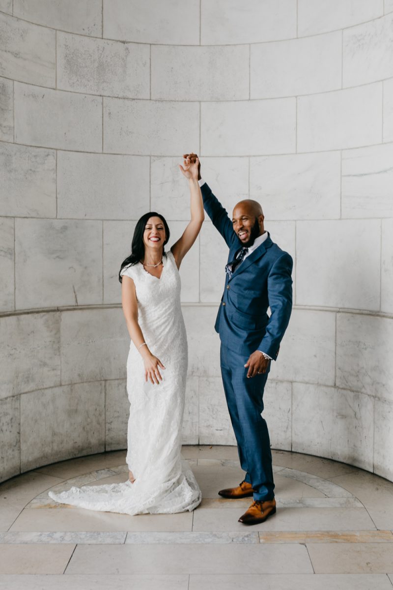 Lucie and Jacob // Courthouse Wedding Photos in Historic Ellicott City,  Maryland & Main Street Ballroom — L.A. Birdie Photography