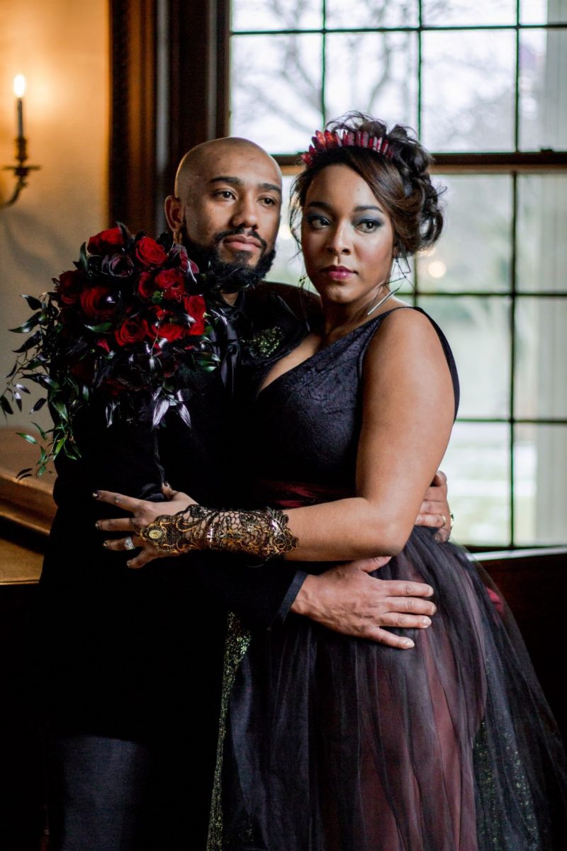 It's Hades & Persephone in this Greek myth-inspired underworld wedding inspiration 1 from Offbeat Wed (formerly Offbeat Bride) It's Hades & Persephone in this Greek myth-inspired underworld wedding inspiration