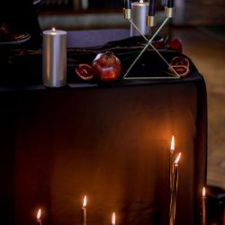 It's Hades & Persephone in this Greek myth-inspired underworld wedding inspiration