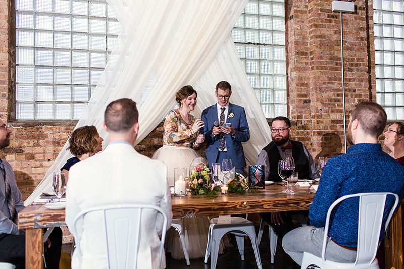 A whimsical & intimate pop culture wedding in Chicago? As you wish