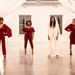 Styled Shoot 131 - A celebration of Neo-Soul with rich florals, jumpsuits, & tulle skirts A celebration of Neo-Soul with rich florals, jumpsuits, & tulle skirts