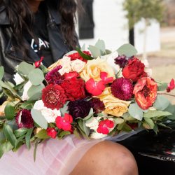 Styled Shoot 48 - A celebration of Neo-Soul with rich florals, jumpsuits, & tulle skirts A celebration of Neo-Soul with rich florals, jumpsuits, & tulle skirts