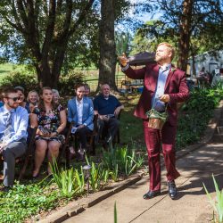 Xiaoqi Li Photography Krystyn Joe Wedding 230 - A Virginia backyard wedding with Lord of the Rings details This Virginia backyard wedding combined Scottish heritage with Lord of the Rings