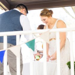 Xiaoqi Li Photography Krystyn Joe Wedding 285 - A Virginia backyard wedding with Lord of the Rings details This Virginia backyard wedding combined Scottish heritage with Lord of the Rings