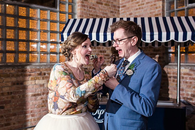 A whimsical & intimate pop culture wedding in Chicago? As you wish