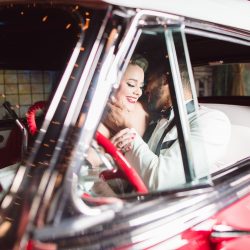 eGoldenMomentsPhotography eGoldenMoments28EventSpace104 big - Red lips, red cars, & '50s Style at this retro wedding inspiration Red lips, red cars, & '50s Style at this retro wedding inspiration