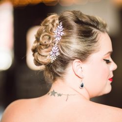 eGoldenMomentsPhotography eGoldenMoments28EventSpace135 big - Red lips, red cars, & '50s Style at this retro wedding inspiration Red lips, red cars, & '50s Style at this retro wedding inspiration