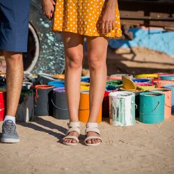 Here's the magic that happens when a quirky couple meets a wild & colorful sculpture garden