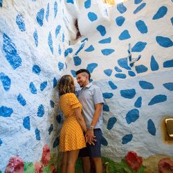 Here's the magic that happens when a quirky couple meets a wild & colorful sculpture garden