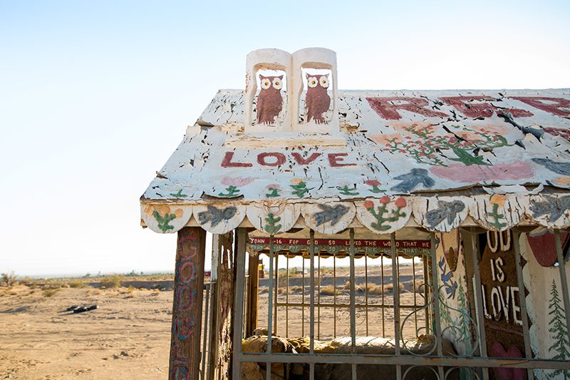 Here's the magic that happens when a quirky couple meets a wild & colorful sculpture garden