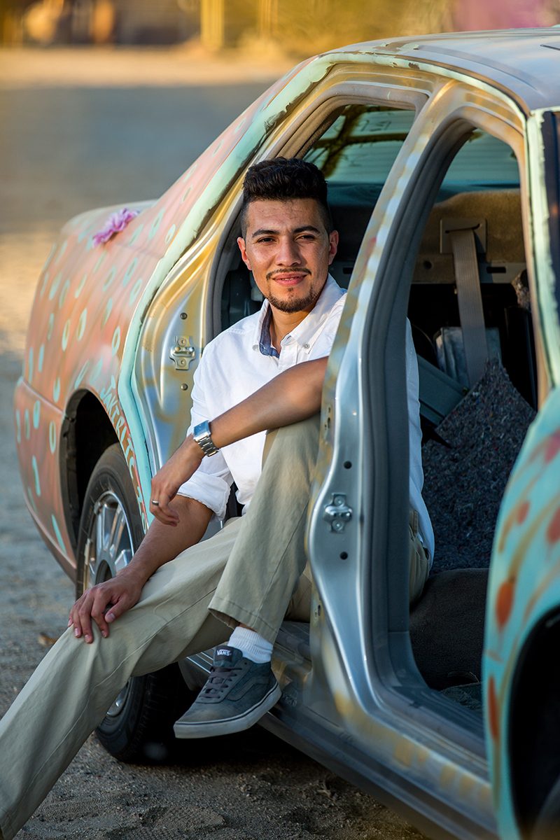 Here's the magic that happens when a quirky couple meets a wild & colorful sculpture garden