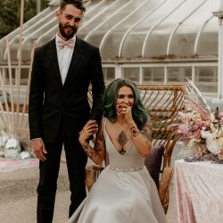 DD4A0428 - Rock star vibes abound at this Texas elopement inspiration with a silver wedding dress Rock star vibes abound at this Texas elopement inspiration with a silver wedding dress