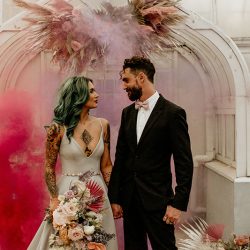 DD4A0488 - Rock star vibes abound at this Texas elopement inspiration with a silver wedding dress Rock star vibes abound at this Texas elopement inspiration with a silver wedding dress