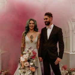 DD4A0504 - Rock star vibes abound at this Texas elopement inspiration with a silver wedding dress Rock star vibes abound at this Texas elopement inspiration with a silver wedding dress