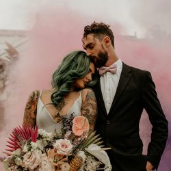 DD4A0548 - Rock star vibes abound at this Texas elopement inspiration with a silver wedding dress Rock star vibes abound at this Texas elopement inspiration with a silver wedding dress