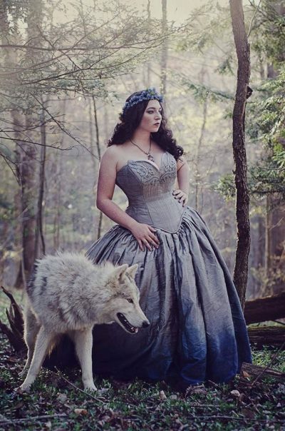 ombre wedding dress by kmkdesigns on offbeat bride