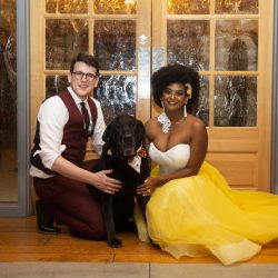 af6Dr SQ - Sunflower wedding with doggie friends af6Dr SQ