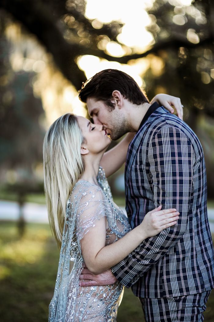 passionate engagement photos