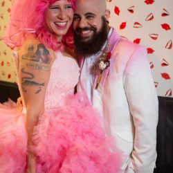 Kate Alison Photography Queer Pink LGBTQ Brooklyn Styled Shoot OBB 13 - Hot pink carnival meets rainbows & tulle at this Brooklyn vow renewal Hot pink carnival meets rainbows & tulle at this Brooklyn vow renewal