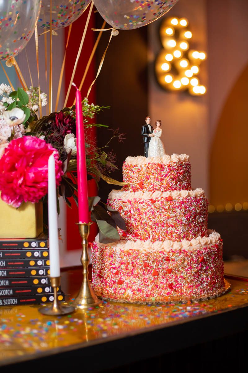 Kate Alison Photography Queer Pink LGBTQ Brooklyn Styled Shoot OBB 17 - Hot pink carnival meets rainbows & tulle at this Brooklyn vow renewal Hot pink carnival meets rainbows & tulle at this Brooklyn vow renewal
