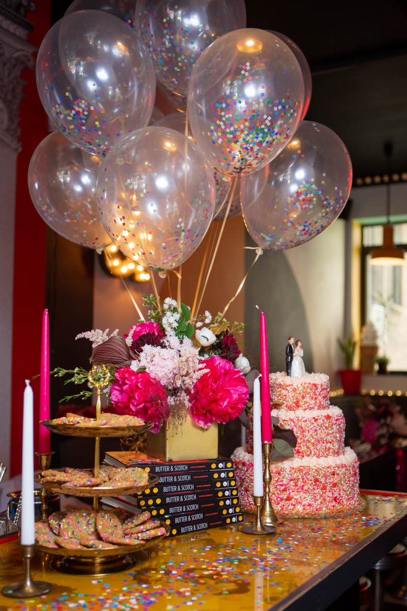 Kate Alison Photography Queer Pink LGBTQ Brooklyn Styled Shoot OBB 18 - Hot pink carnival meets rainbows & tulle at this Brooklyn vow renewal Hot pink carnival meets rainbows & tulle at this Brooklyn vow renewal