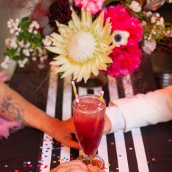 Kate Alison Photography Queer Pink LGBTQ Brooklyn Styled Shoot OBB 28 - Hot pink carnival meets rainbows & tulle at this Brooklyn vow renewal Hot pink carnival meets rainbows & tulle at this Brooklyn vow renewal
