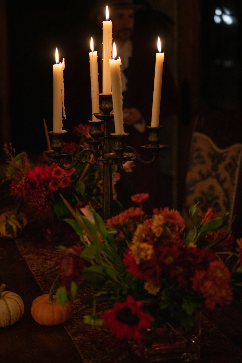 Victorian theme wedding at Lobo Castle on Offbeat Bride 33