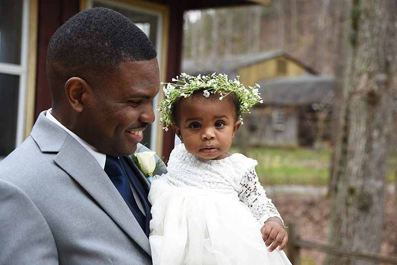 A sweet elopement with positive energy and good vibes (despite the bride not being able to see!)