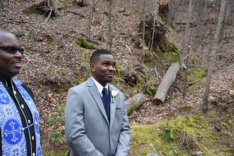 A sweet elopement with positive energy and good vibes (despite the bride not being able to see!)