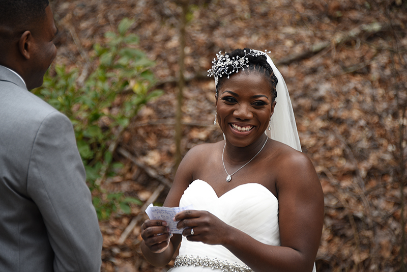 A sweet elopement with positive energy and good vibes (despite the bride not being able to see!)