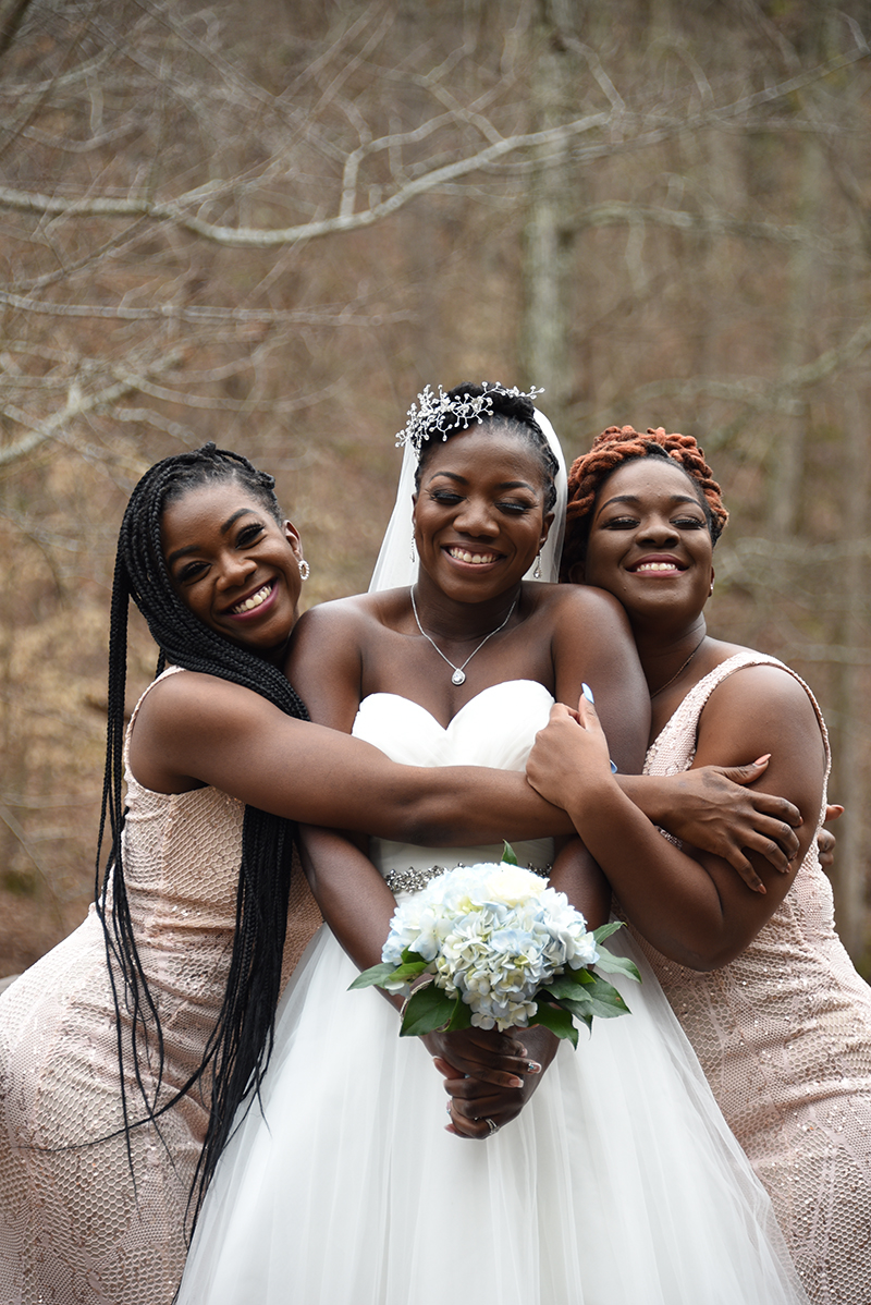 A sweet elopement with positive energy and good vibes (despite the bride not being able to see!)