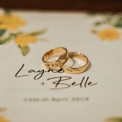 Rendell HortonGammage HenryPaulPhotography BelleLayneTwoBrightLights10 big - New South Wales surprise wedding with a yellow wedding dress and matching manicure! This New South Wales wedding was a whimsical DIYed floral celebration