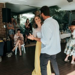 Rendell HortonGammage HenryPaulPhotography BelleLayneTwoBrightLights132 big - New South Wales surprise wedding with a yellow wedding dress and matching manicure! This New South Wales wedding was a whimsical DIYed floral celebration