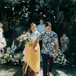 Rendell HortonGammage HenryPaulPhotography BelleLayneTwoBrightLights61 big - New South Wales surprise wedding with a yellow wedding dress and matching manicure! This New South Wales wedding was a whimsical DIYed floral celebration