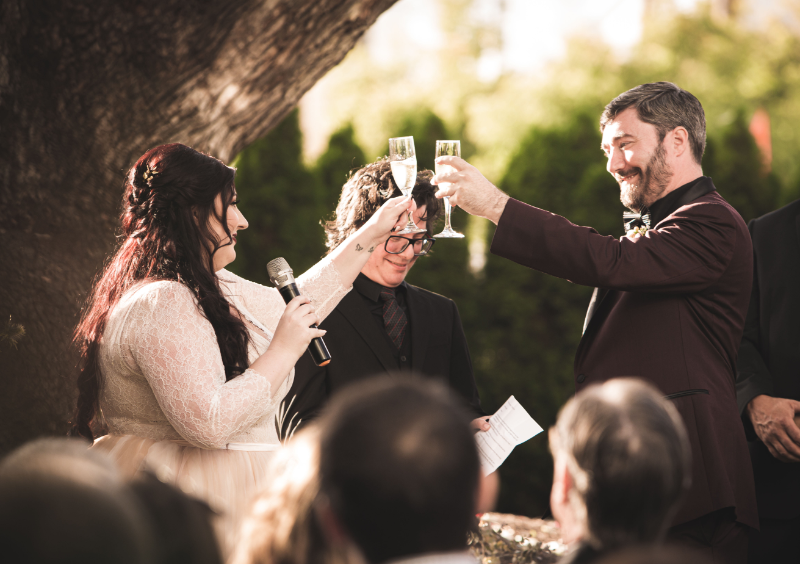 Tim Burton theme wedding on offbeat bride 28