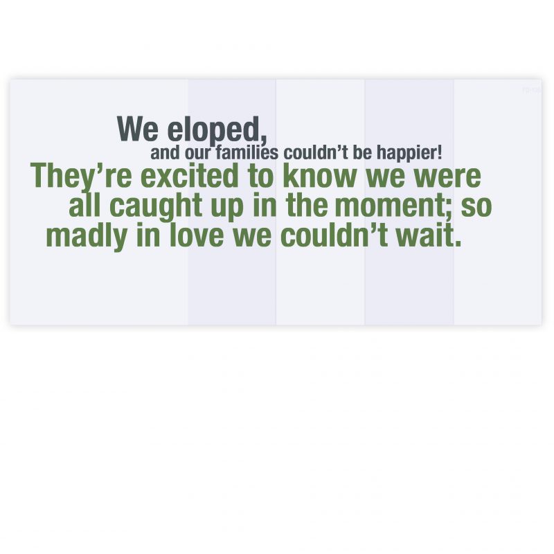 elopement announcement cards offbeat bride e1583182844929