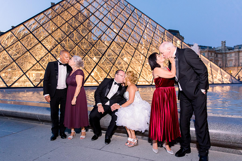 After 25 years and a second chance at life, this silver wedding anniversary in Paris is sublime