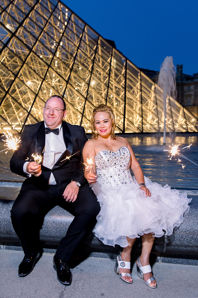 After 25 years and a second chance at life, this silver wedding anniversary in Paris is sublime