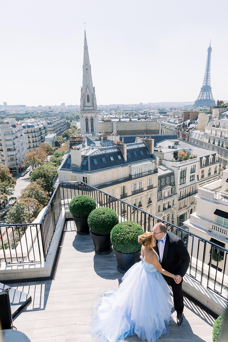 After 25 years and a second chance at life, this silver wedding anniversary in Paris is sublime