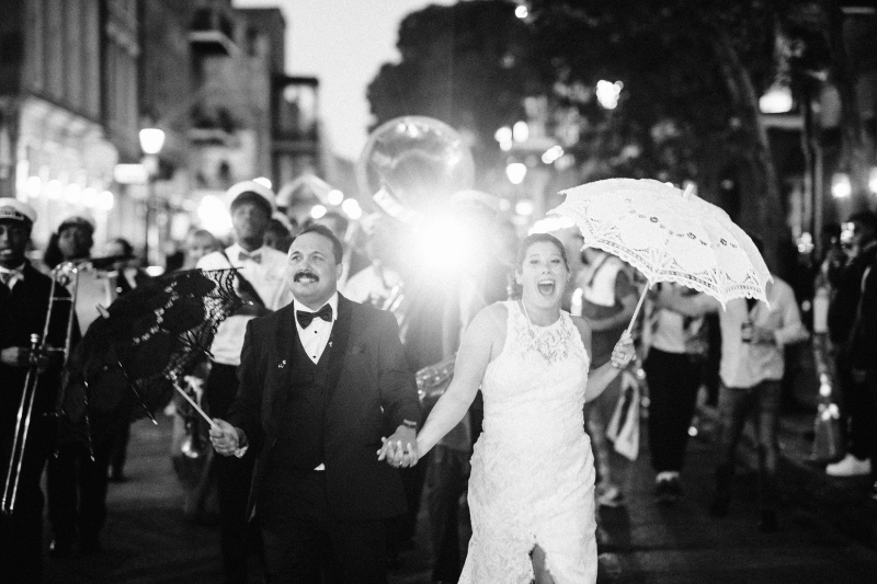 nola destination wedding on offbeat bride 50