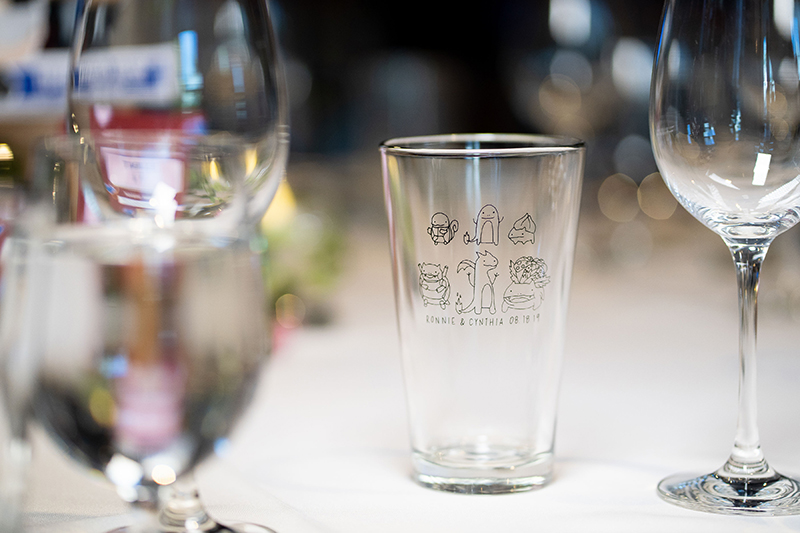 Gaming hubs and a Cactuar toss at this eSports arena wedding