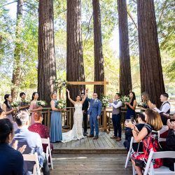 E A Wedding 152 - A chill & rustic California redwoods wedding with pups A chill & rustic California redwoods wedding with pups