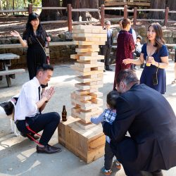 E A Wedding 267 - A chill & rustic California redwoods wedding with pups A chill & rustic California redwoods wedding with pups