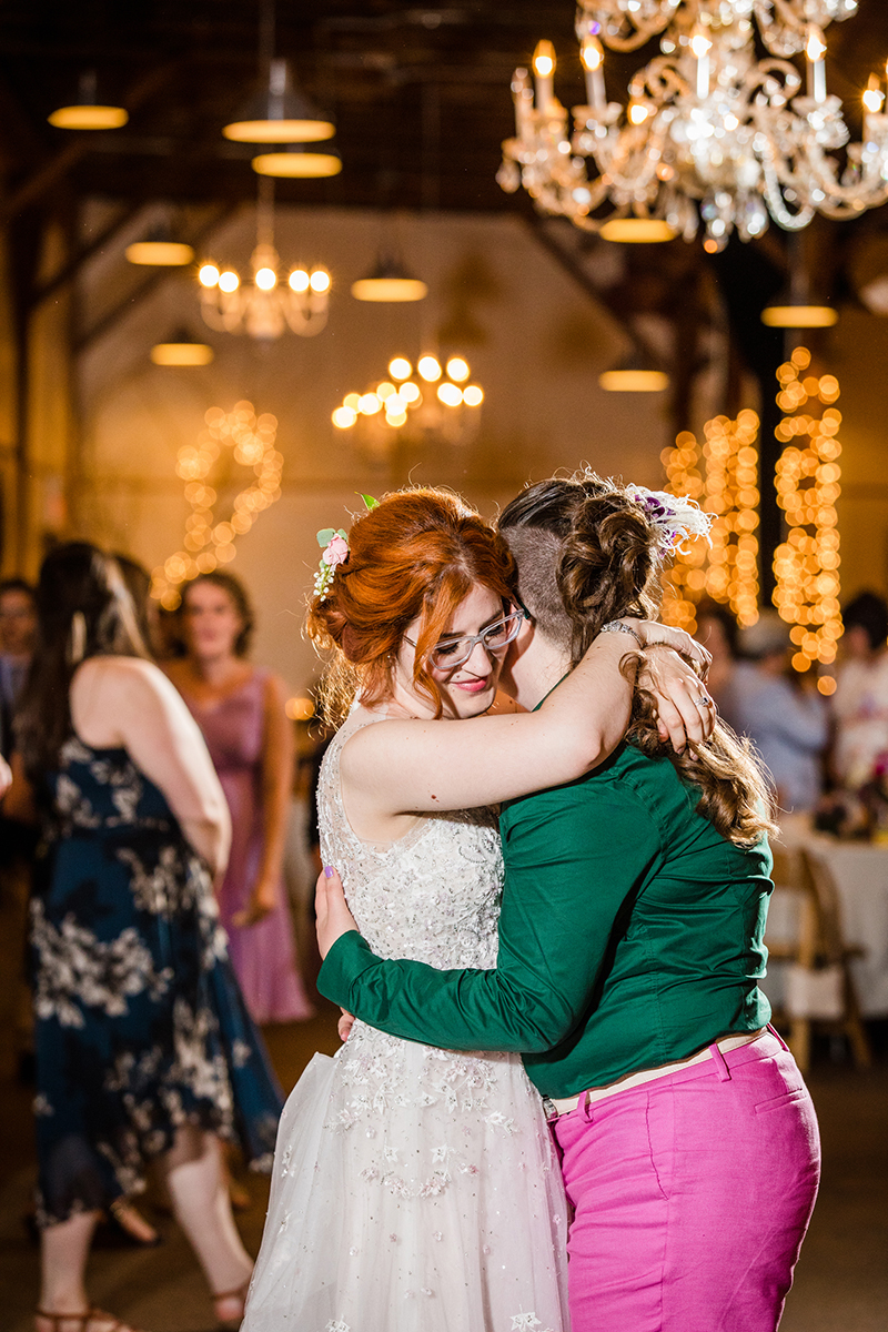Vibrant, whimsical, & vintage vibes abound at this Blumen Gardens wedding