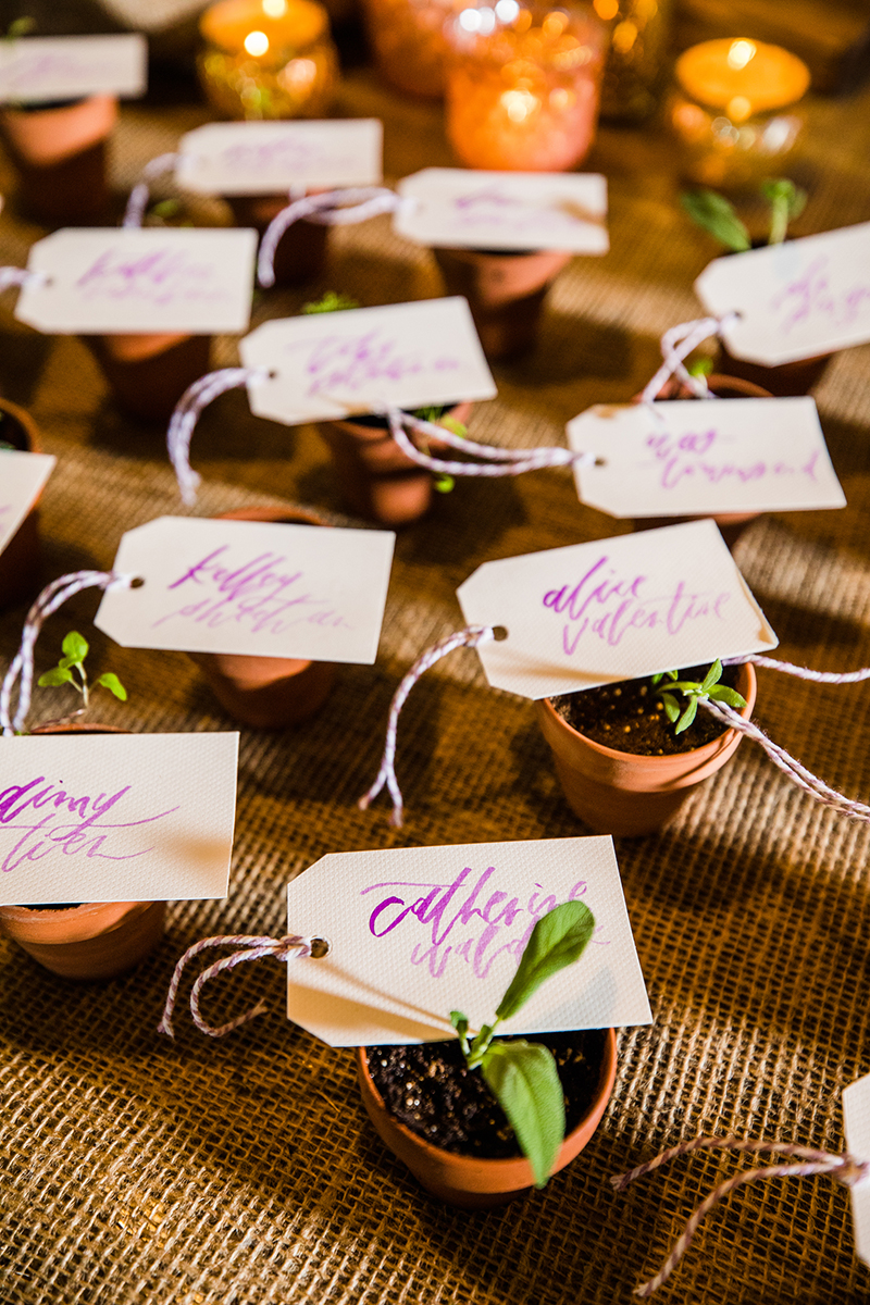 Vibrant, whimsical, & vintage vibes abound at this Blumen Gardens wedding