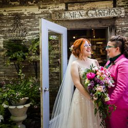 052519 1257 - Vibrant, whimsical, & vintage vibes abound at this Blumen Gardens wedding Vibrant, whimsical, & vintage vibes abound at this Blumen Gardens wedding