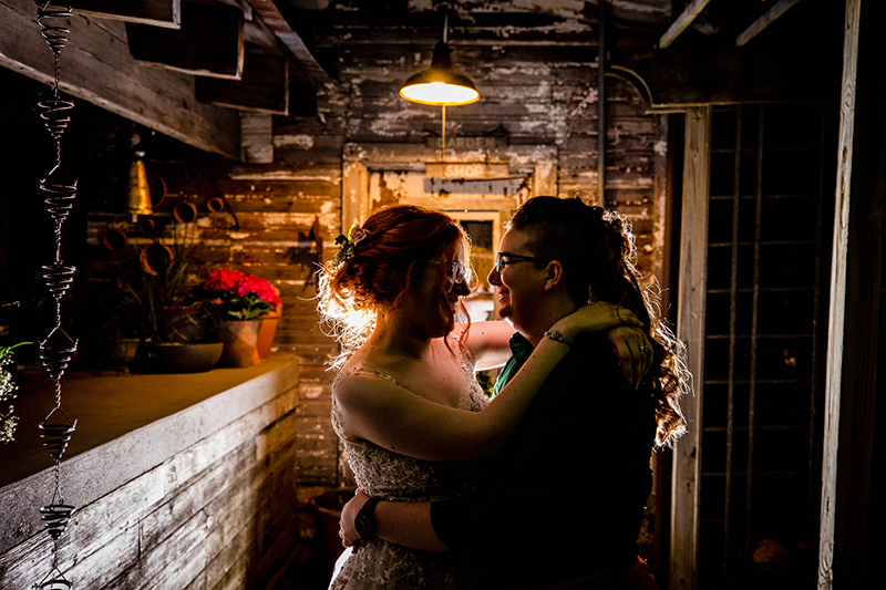 Vibrant, whimsical, & vintage vibes abound at this Blumen Gardens wedding