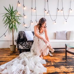 Lightsabers and Westeros meet at this eclectic warehouse wedding