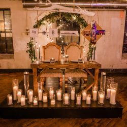 Lightsabers and Westeros meet at this eclectic warehouse wedding